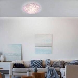 Svítidlo LOLA Smart bílá železo/plast/textil