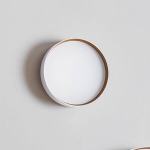 Svítidlo LOOM DESIGN bílá/zlatá hliník/plast