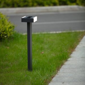 Svítidlo LUTEC antracit/bílá hliníkový odlitek/plast