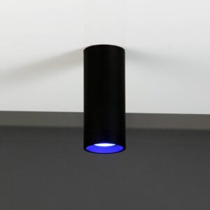 Svítidlo LUTEC černá hliník