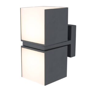 Svítidlo LUTEC antracit hliníkový odlitek/plast