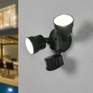 Svítidlo LUTEC černá plast