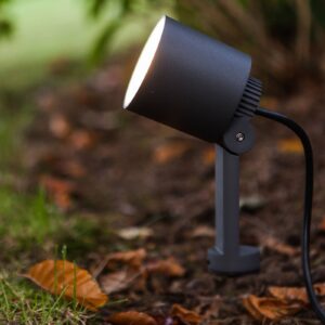 Svítidlo LUTEC antracit hliníkový odlitek/polykarbonát