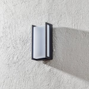 Svítidlo LUTEC antracitová/bílá hliníkový odlitek/plast