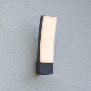 Svítidlo LUTEC connect antracit/bílá mražená hliník/plast