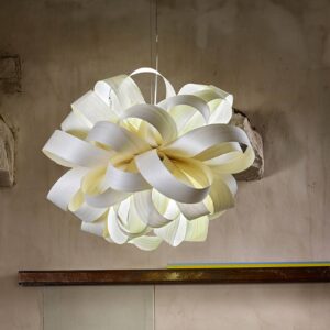 Svítidlo LZF LamPS slonovina dřevěná dýha/kov