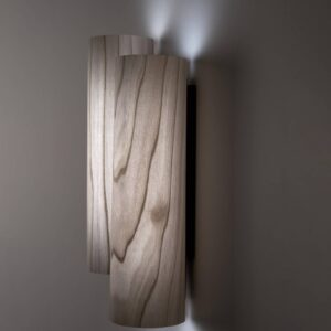 Svítidlo LZF LamPS šedá/černá dřevěná dýha/kov