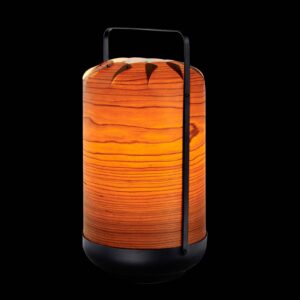 Svítidlo LZF LamPS třešeň/černá dřevěná dýha/kov