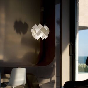 Svítidlo LZF LamPS slonovina dřevěná dýha/kov