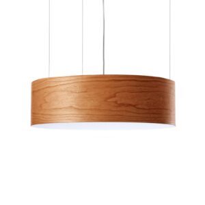 Svítidlo LZF LamPS třešeň přírodní/opálový bílý dřevěná dýha/plast/kov