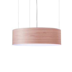 Svítidlo LZF LamPS růžový/opálový bílý dřevěná dýha/plast/kov