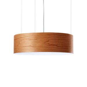 Svítidlo LZF LamPS třešeň přírodní/opálový bílý dřevěná dýha/plast/kov