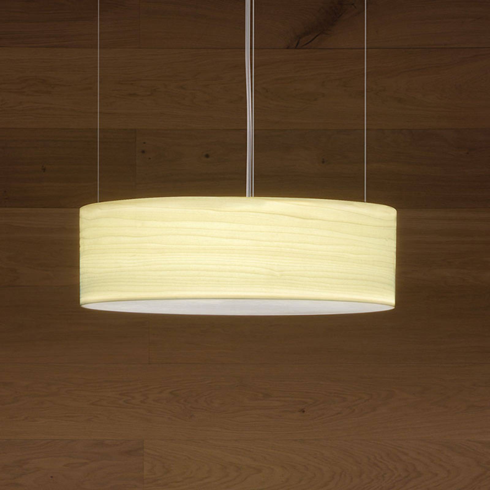 Svítidlo LZF LamPS slonovina/opálový bílý dřevěná dýha/plast/kov