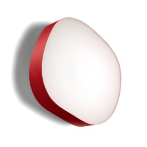 Svítidlo LZF LamPS červený/bílý dřevěná dýha/kov/plast