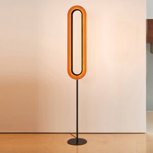 Svítidlo LZF LamPS černý matný/třešeň přírodní dřevěná dýha/kov