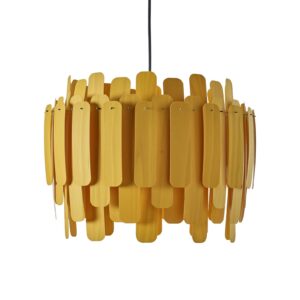 Svítidlo LZF LamPS žlutý dřevěná dýha/kov/plast