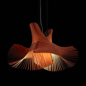 Svítidlo LZF LamPS třešeň dřevěná dýha/kov