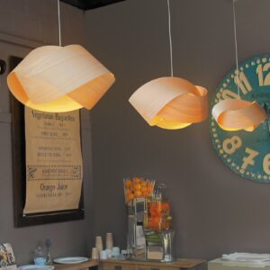 Svítidlo LZF LamPS buk dřevěná dýha/kov