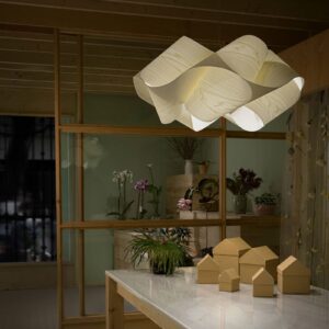 Svítidlo LZF LamPS slonovina dřevěná dýha