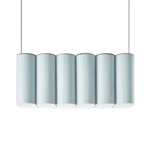 Svítidlo LZF LamPS modrá dřevěná dýha/kov/plast