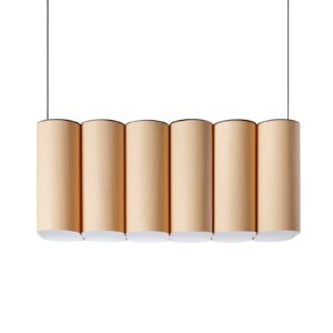 Svítidlo LZF LamPS slonovina dřevěná dýha/kov/plast