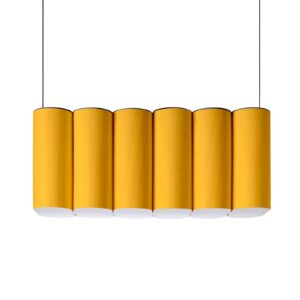 Svítidlo LZF LamPS žlutý dřevěná dýha/kov/plast