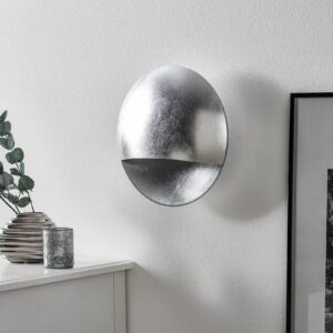 Svítidlo Lam bílá matná/postříbřená železo/sklo