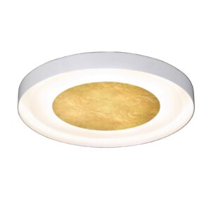 Svítidlo Lam pozlátko/bílá železo/PMMA