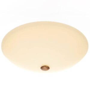 Svítidlo Lam krémová/hnědá sklo/kov