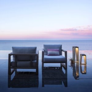 Svítidlo Les Jardins teak teak/duratek