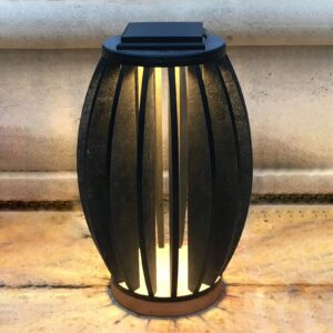 Svítidlo Les Jardins dřevo světlé/břidlicově šedý teak/vysokotlaký laminát (HPL)