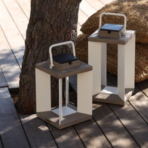 Svítidlo Les Jardins bílá/šedá hliník/duratek