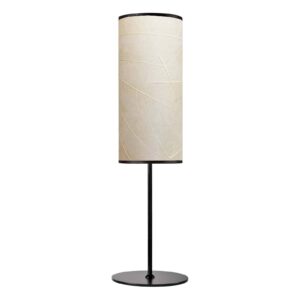 Svítidlo LeuchtNatur krémová/černá kaučukové listy/kov