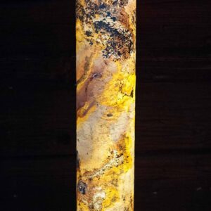 Svítidlo LeuchtNatur bavorský podzim/nerezová ocel břidlice/kov