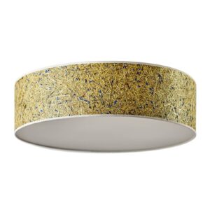 Svítidlo LeuchtNatur seno/květ růže seno/kov