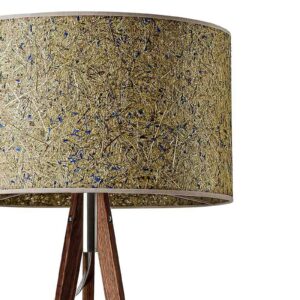 Svítidlo LeuchtNatur ořech/seno/chrpa dřevo/seno