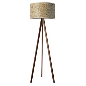 Svítidlo LeuchtNatur ořech/seno/pestrá dřevo/seno