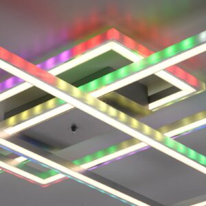 Svítidlo Leuchten Direkt ocel/bílá hliník/železo/plast