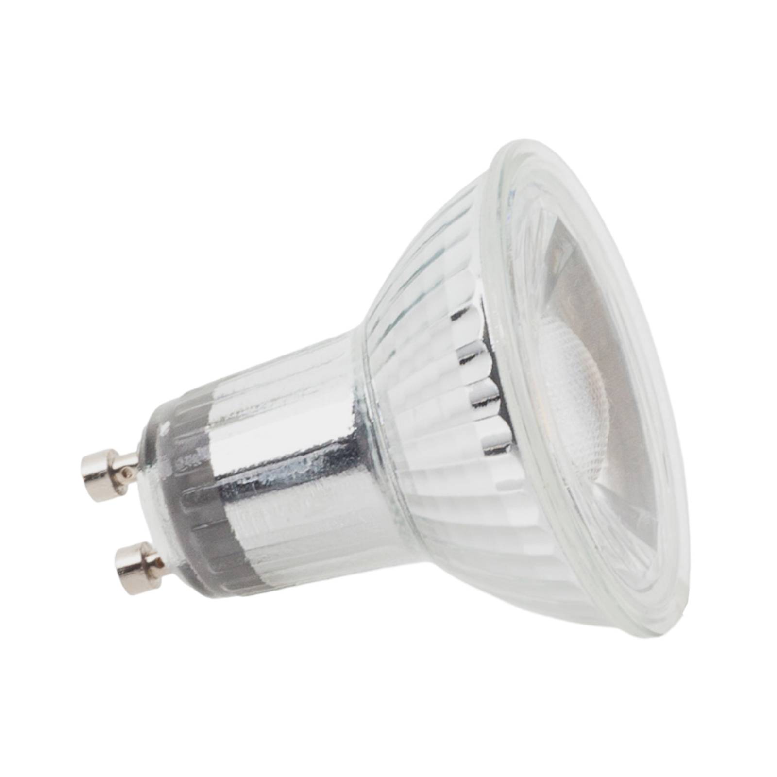 Lindby GU10 5 W 830 LED reflektorová žárovka, stmívatelná, sklo, GU10, 5W, Energetická třída: F, P: 5.6 cm - Image 2