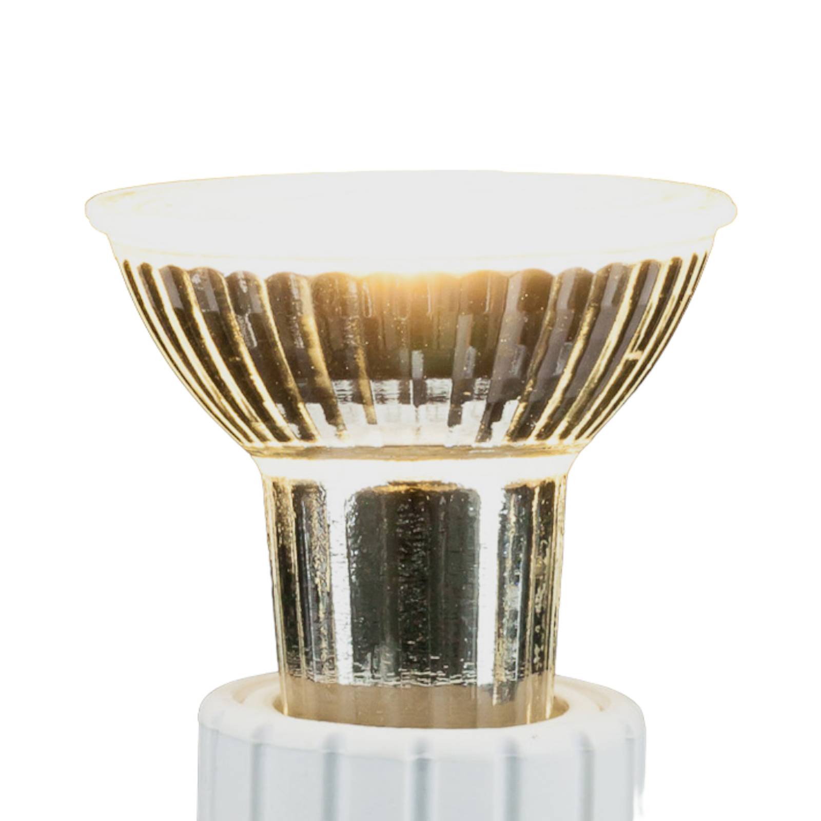 Lindby GU10 5 W 830 LED reflektorová žárovka, stmívatelná, sklo, GU10, 5W, Energetická třída: F, P: 5.6 cm - Image 4