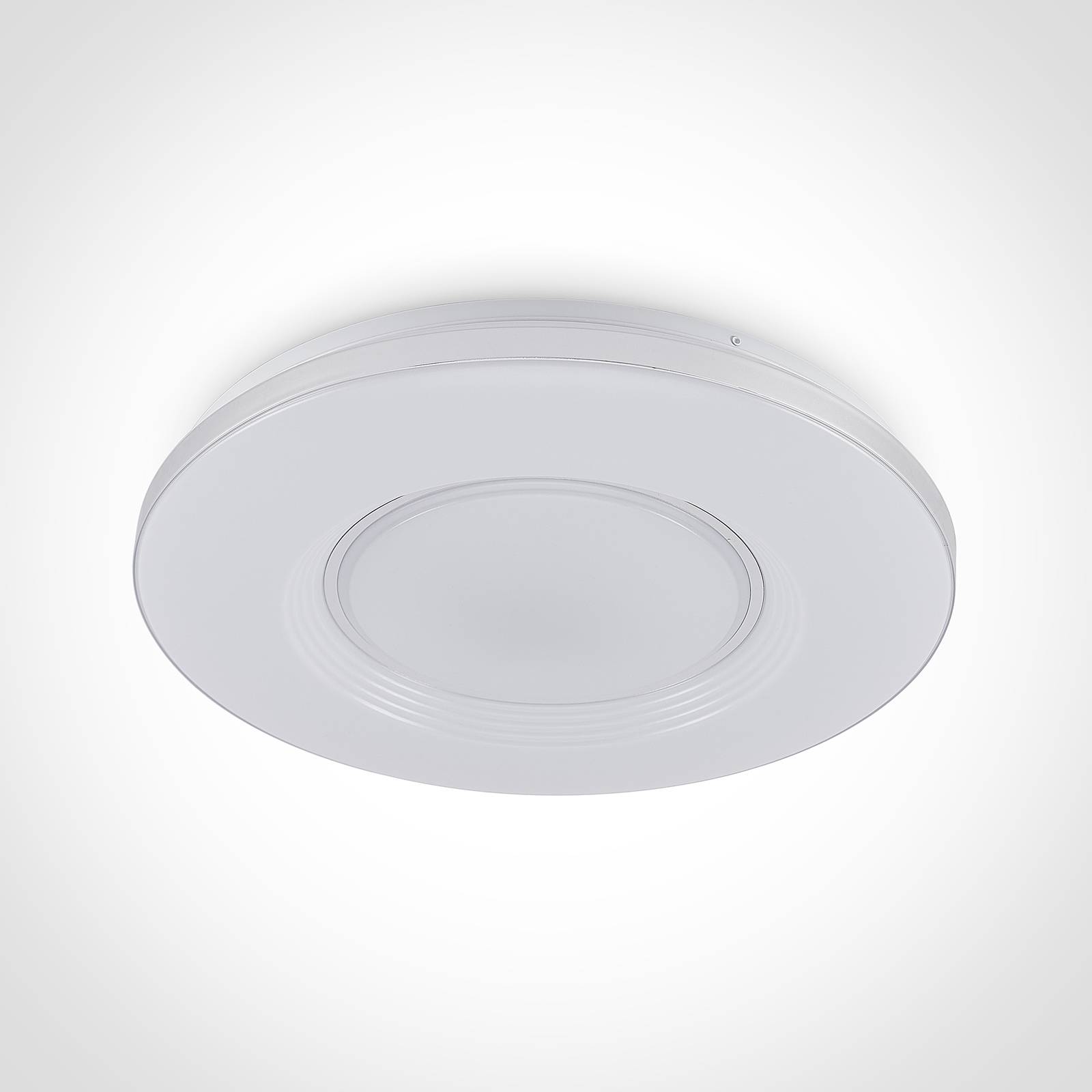 Lindby Robini LED stropní světlo, CCT, stmívatelné, Obývací pokoj / jídelna, kov, plast, 50W, K: 7.5cm - Image 4