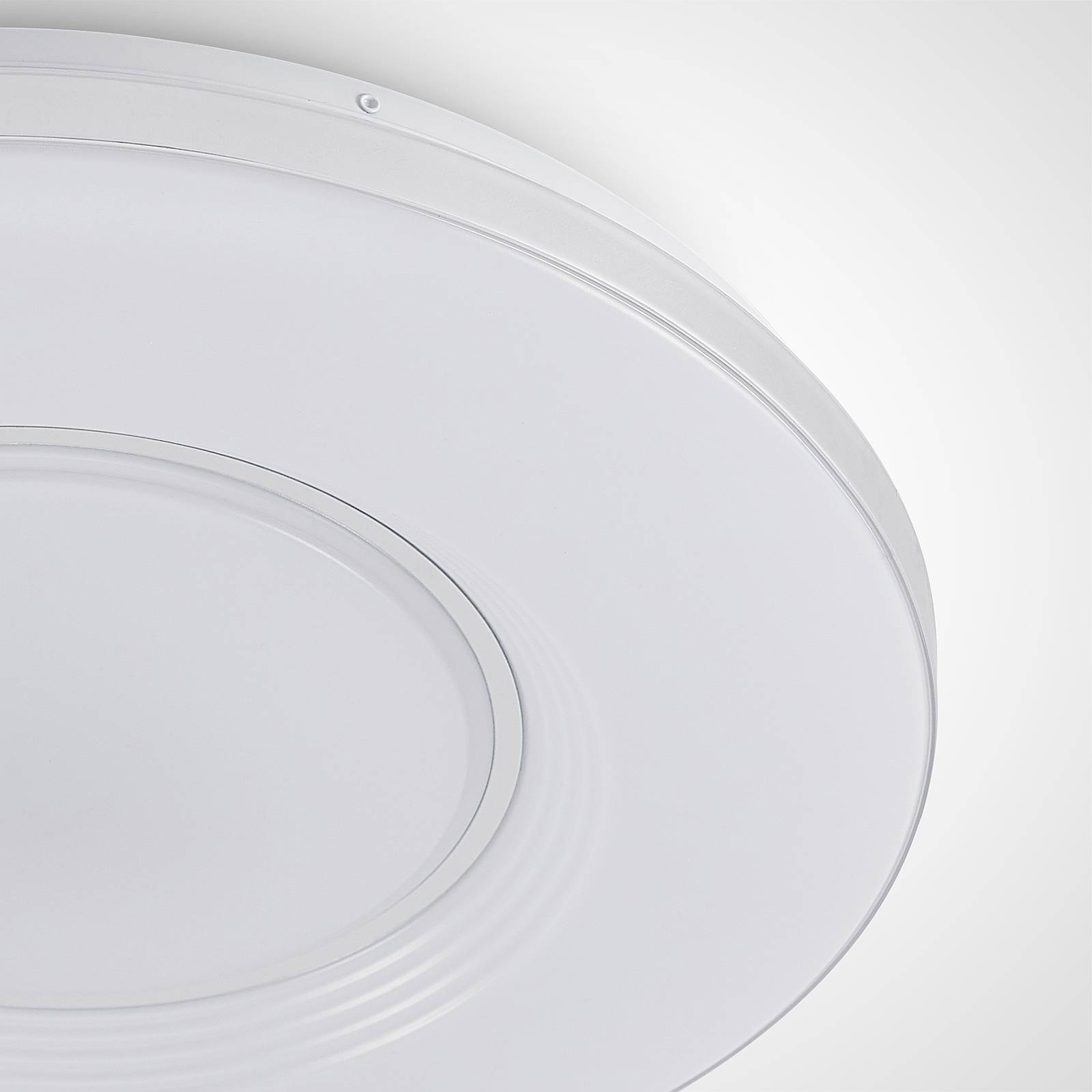 Lindby Robini LED stropní světlo, CCT, stmívatelné, Obývací pokoj / jídelna, kov, plast, 50W, K: 7.5cm - Image 5