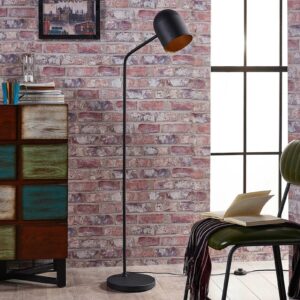 Svítidlo Lindby černá/zlatá kov