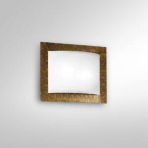 Svítidlo Linea Light rezavá hnědá/satinovaná kov/sklo