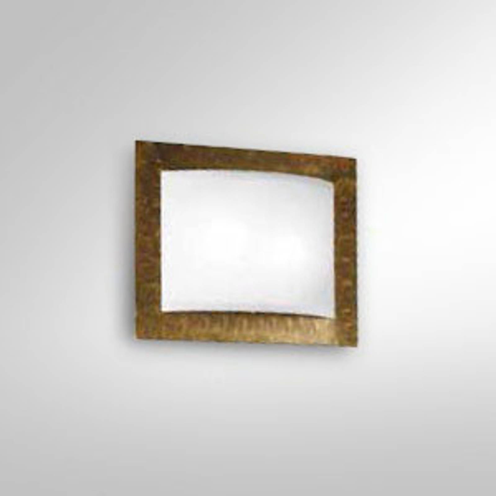 Svítidlo Linea Light rezavá hnědá/satinovaná kov/sklo