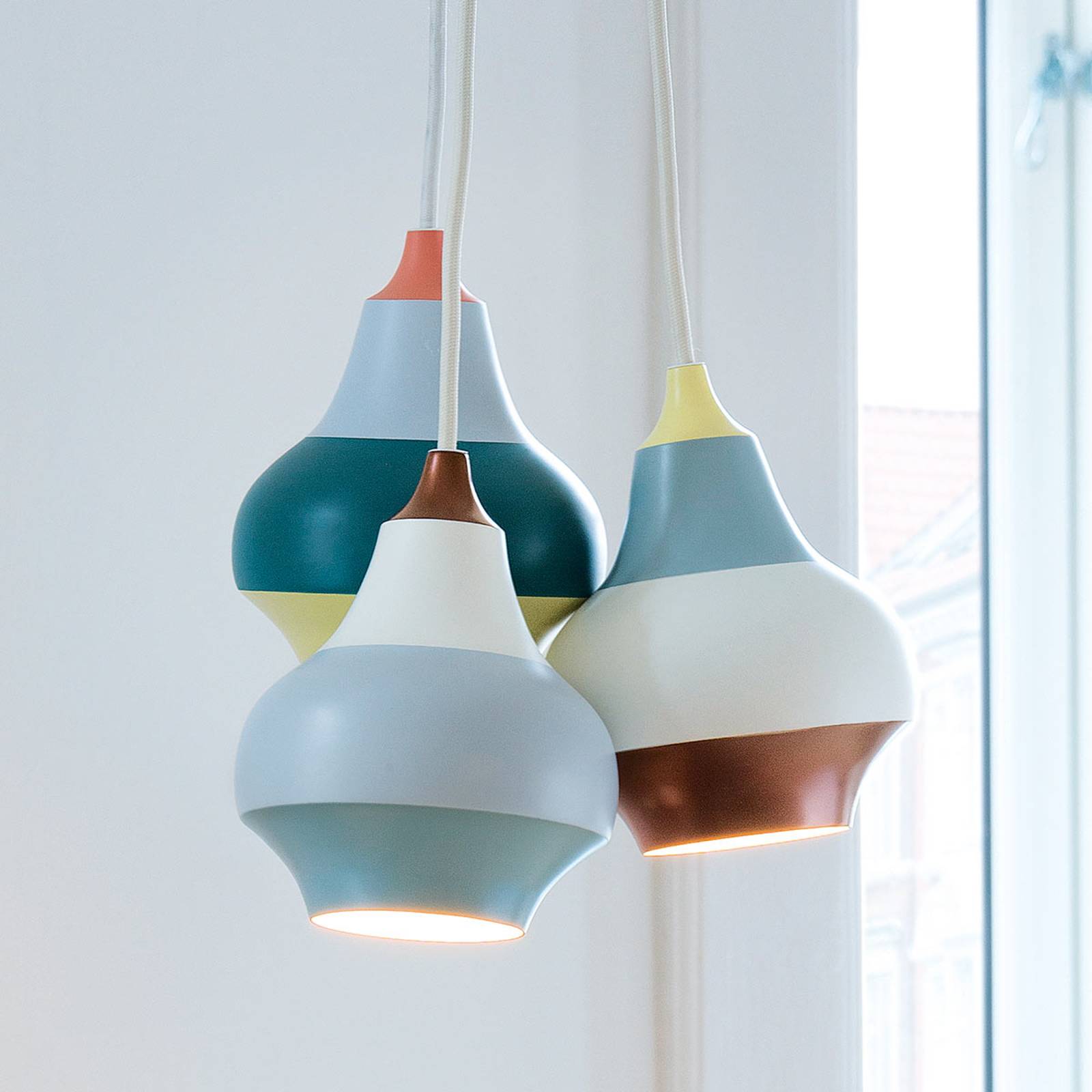 Louis Poulsen Cirque, závěsné světlo 15 cm, Obývací pokoj / jídelna, hliník, E27, 25W, K: 18.9cm - Image 3