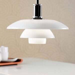 Svítidlo Louis Poulsen černá pokovená/bílá mosaz/sklo