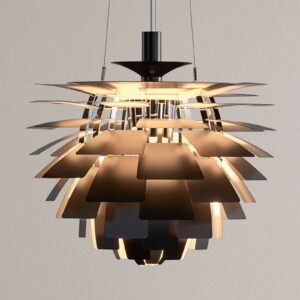 Svítidlo Louis Poulsen černé kov/ocel/hliník/sklo