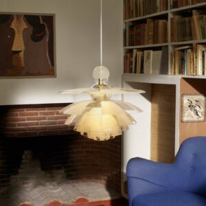 Svítidlo Louis Poulsen čirý/mosaz sklo/mosaz