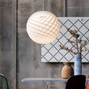 Svítidlo Louis Poulsen chrom matný/bílá matná mosaz/akryl/PVC